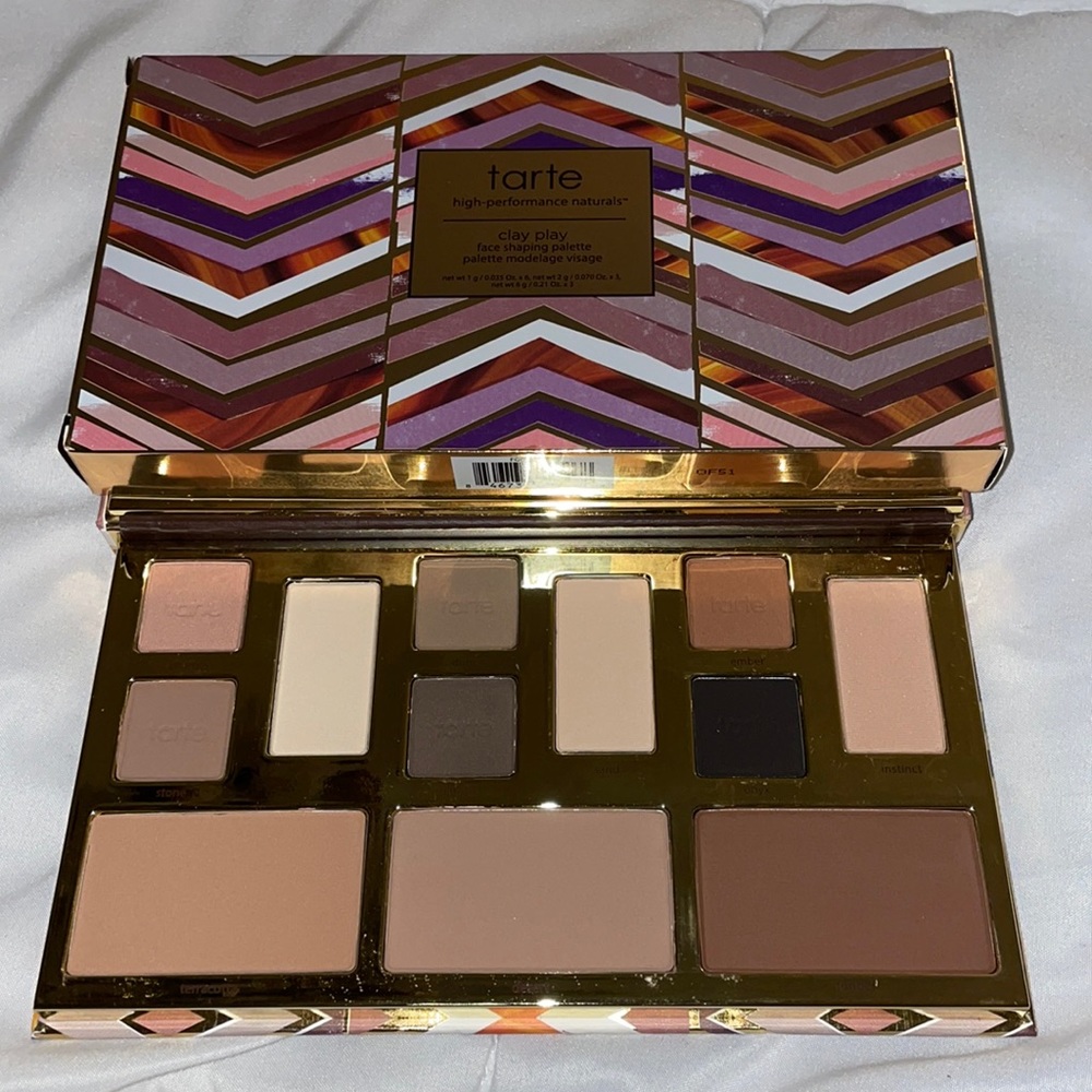 tarte clay play palette - face shaping palette